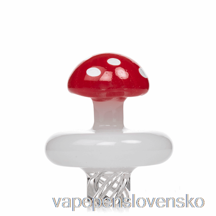 Mj Arzenál Hubový Spinner Carb Cap červená Biela Vape Cigareta